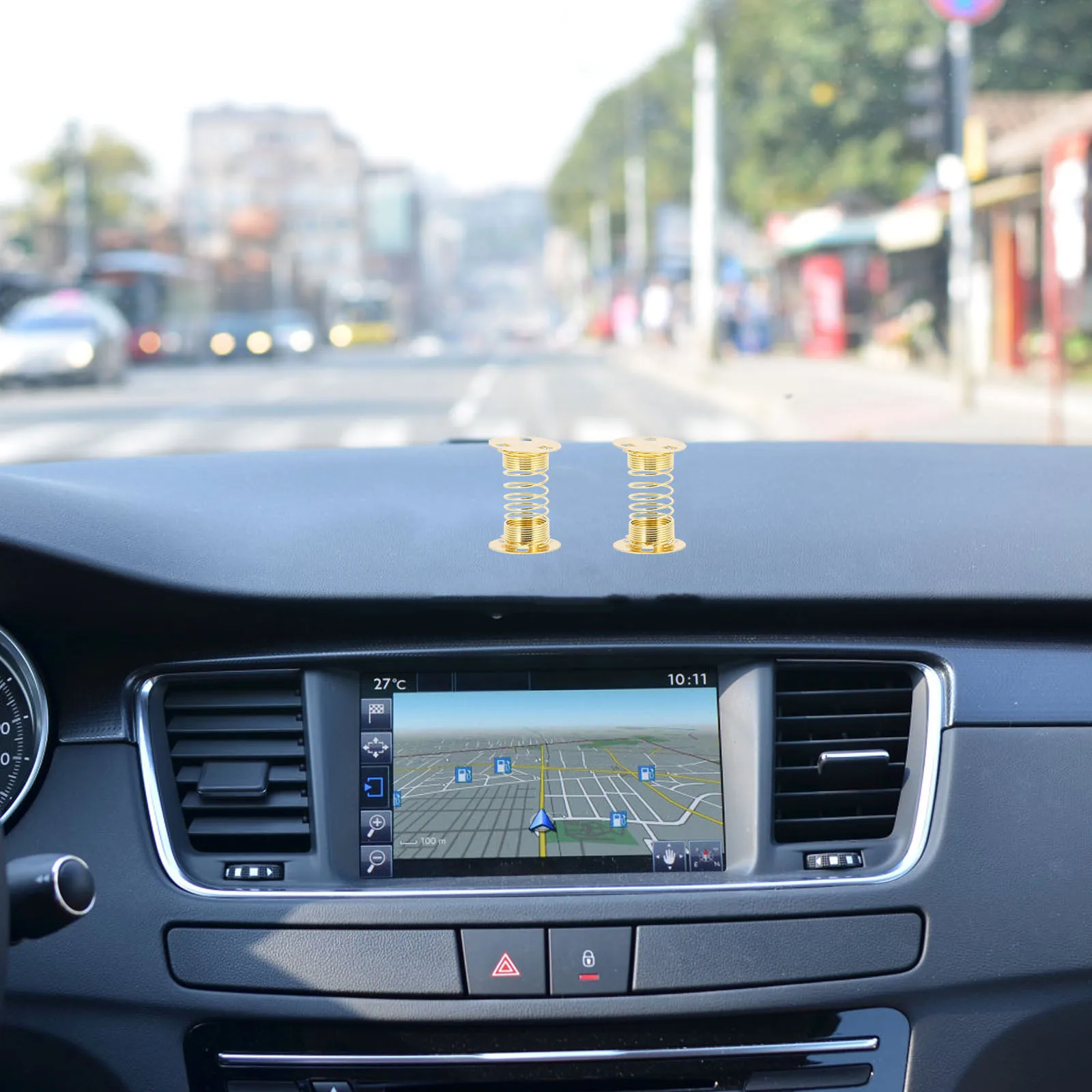 10 Pcs Spring Car Accessories Dancing Toy Base Dashboard Toys Moving Double Sided Bases Steel
10 Pcs Spring Car Accessories Dancing Toy Base Dashboard Toys Moving Double Sided Bases Steel