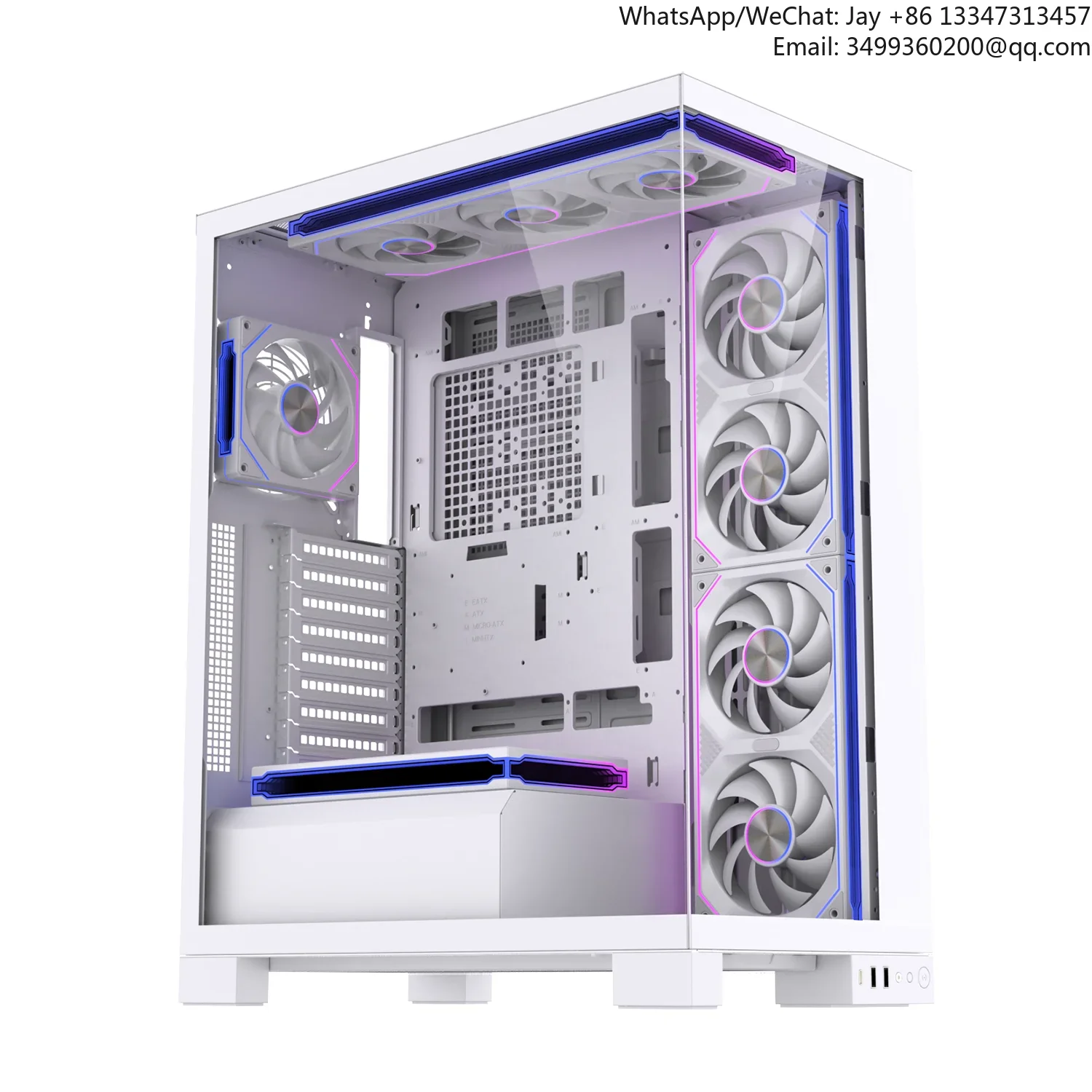 New Design Tempered Glass Table Game Player Computer Tower Case With Type-C Interface ATX MATX Mini ITX Full Tower
New Design Tempered Glass Table Game Player Computer Tower Case With Type-C Interface ATX MATX Mini ITX Full Tower