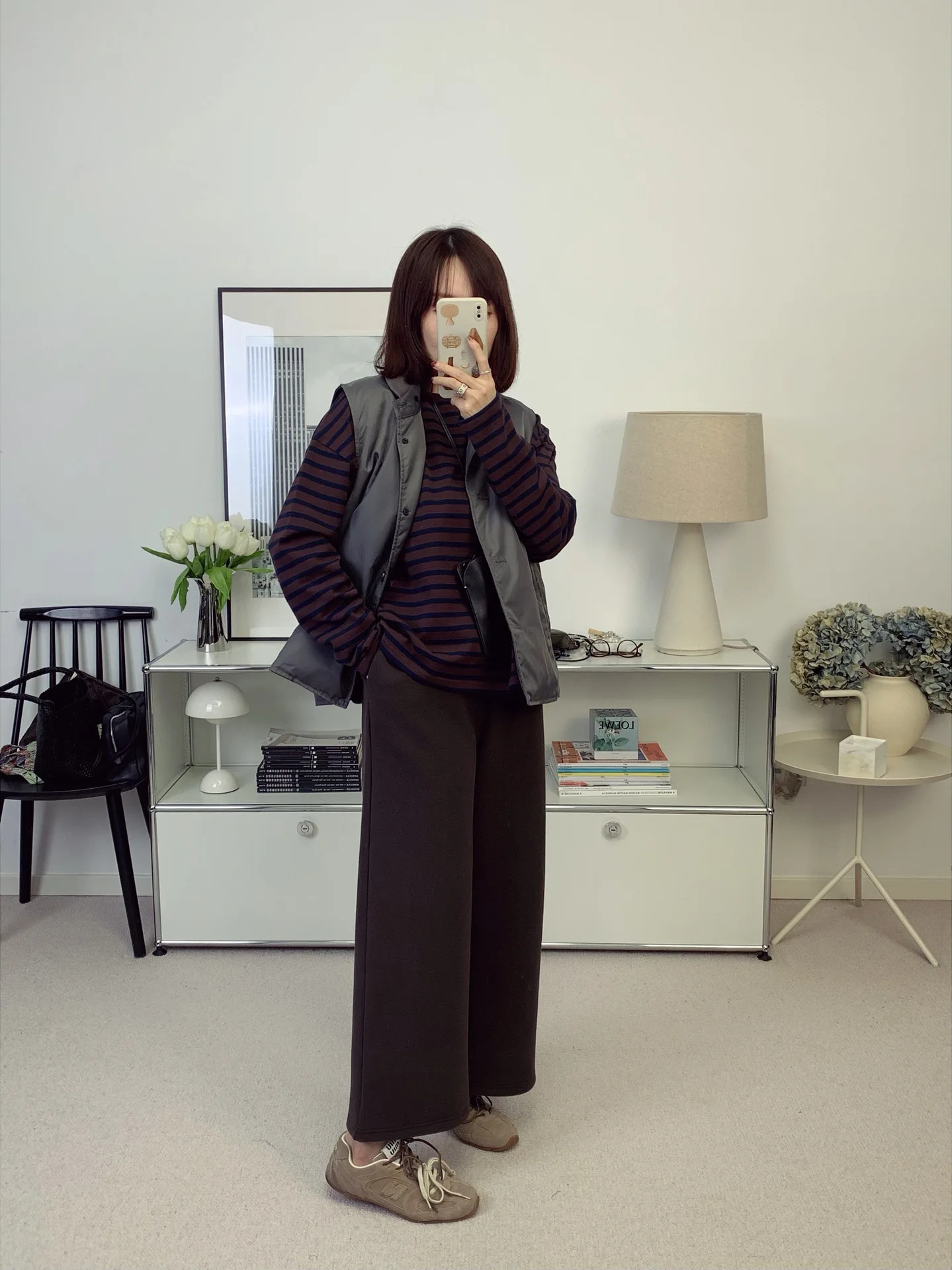 Spring Fashion Blue And Coffee Striped Long Sleeve T-Shirt Wool Blend Nine Point Pants Ladies Comfortable Casual Wear
Spring Fashion Blue And Coffee Striped Long Sleeve T-Shirt Wool Blend Nine Point Pants Ladies Comfortable Casual Wear