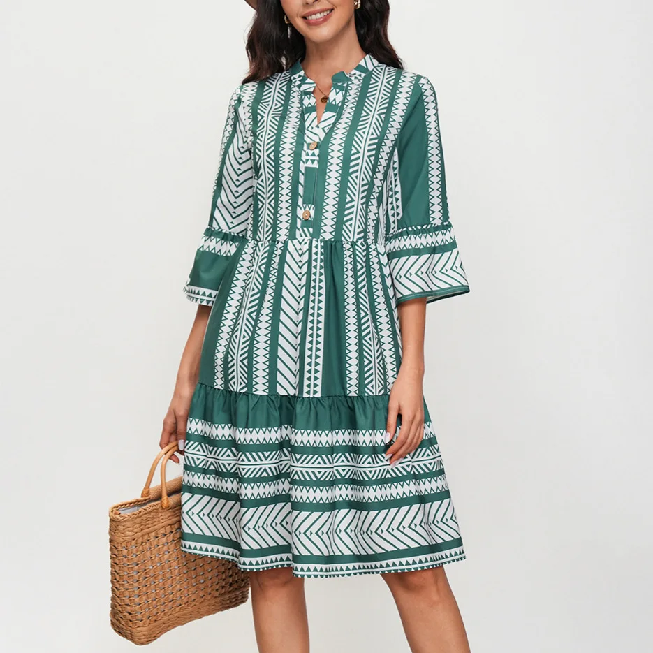 Shirt dress summer elegant resort style casual lapel long sleeve printed lace-up skirt fashionable simple luxury temperament ele
Shirt dress summer elegant resort style casual lapel long sleeve printed lace-up skirt fashionable simple luxury temperament ele