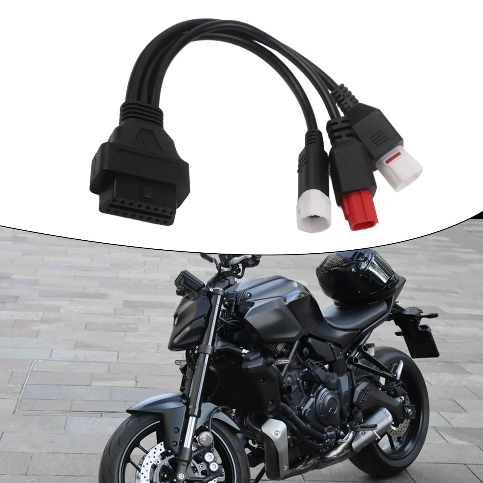 Automotive Repair 3pin 4pin 6pin 16pin Adapter Cable As Shown In The Figure Non-deformation Design Quick Installation
Automotive Repair 3pin 4pin 6pin 16pin Adapter Cable As Shown In The Figure Non-deformation Design Quick Installation