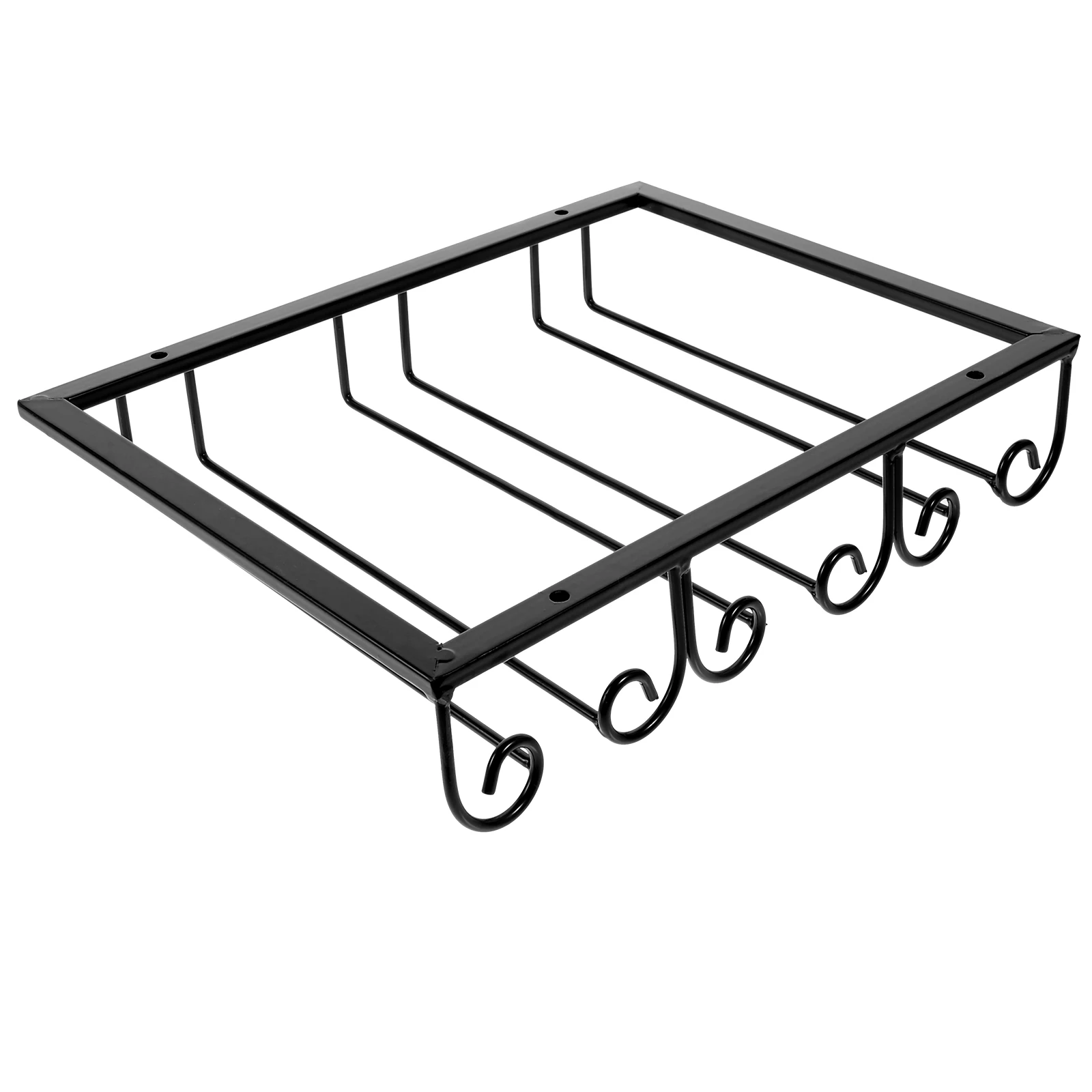 Glass Rack Iron Holder under Shelf ganizer for Kitchen Bar Hotel Storage Solution Premium Material Long Use
Glass Rack Iron Holder under Shelf ganizer for Kitchen Bar Hotel Storage Solution Premium Material Long Use