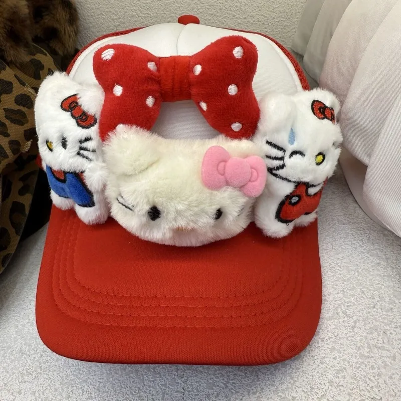 Kawaii Hello Kitty Sanrio Student Cute Cartoon Hat Children Comfortable Cap Hair Decoration Christmas Birthday Gift for Kids
Kawaii Hello Kitty Sanrio Student Cute Cartoon Hat Children Comfortable Cap Hair Decoration Christmas Birthday Gift for Kids