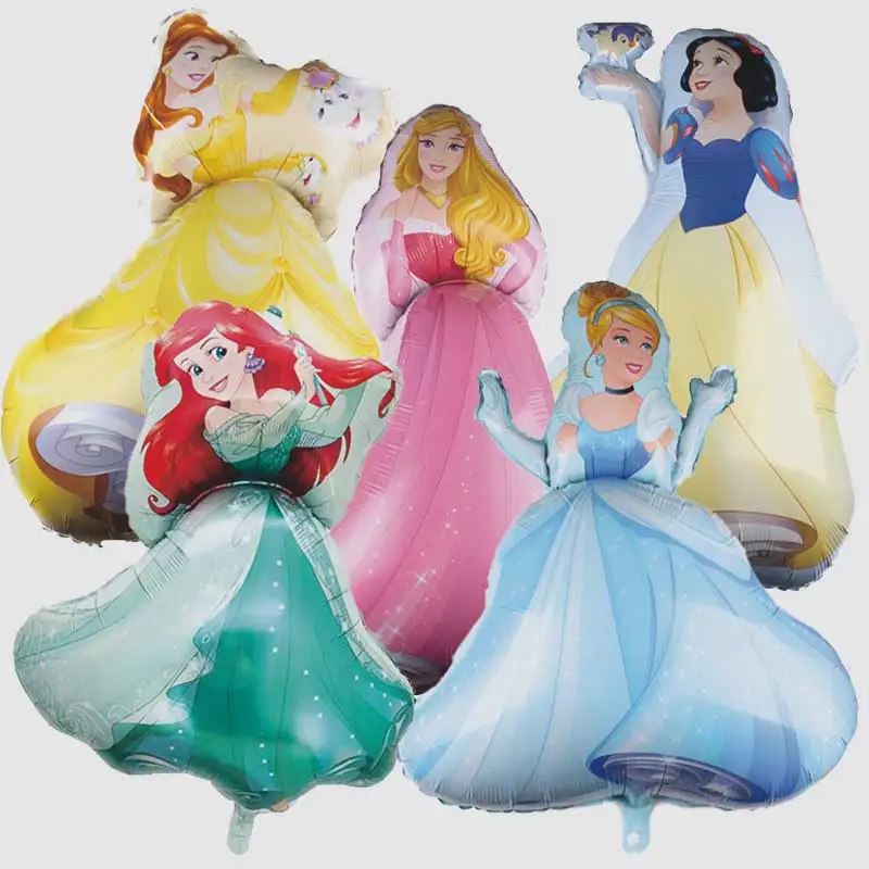 Disney Princess Aluminum Foil Balloons Set - Belle Snow White Ariel - for Kids Birthday Party Background Decoration Toys Gift
Disney Princess Aluminum Foil Balloons Set - Belle Snow White Ariel - for Kids Birthday Party Background Decoration Toys Gift