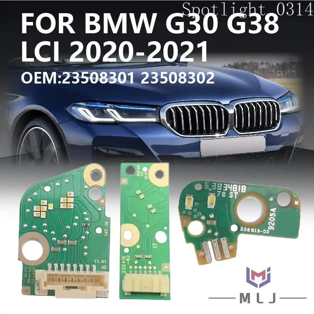 23508301 23508302 For BMW G30 G38 LCI 2020-2021 Angel Eye Board LED Laser Headlight DRL Turn Signal Chip DRL Car Accessories
23508301 23508302 For BMW G30 G38 LCI 2020-2021 Angel Eye Board LED Laser Headlight DRL Turn Signal Chip DRL Car Accessories
