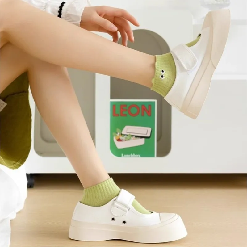 5 Pairs Women's Socks Cotton Cute Cartoon Embroidered Short Sweat-absorbing And Breathable Socks For Kawaii Girl Funny Wholesale
5 Pairs Women's Socks Cotton Cute Cartoon Embroidered Short Sweat-absorbing And Breathable Socks For Kawaii Girl Funny Wholesale