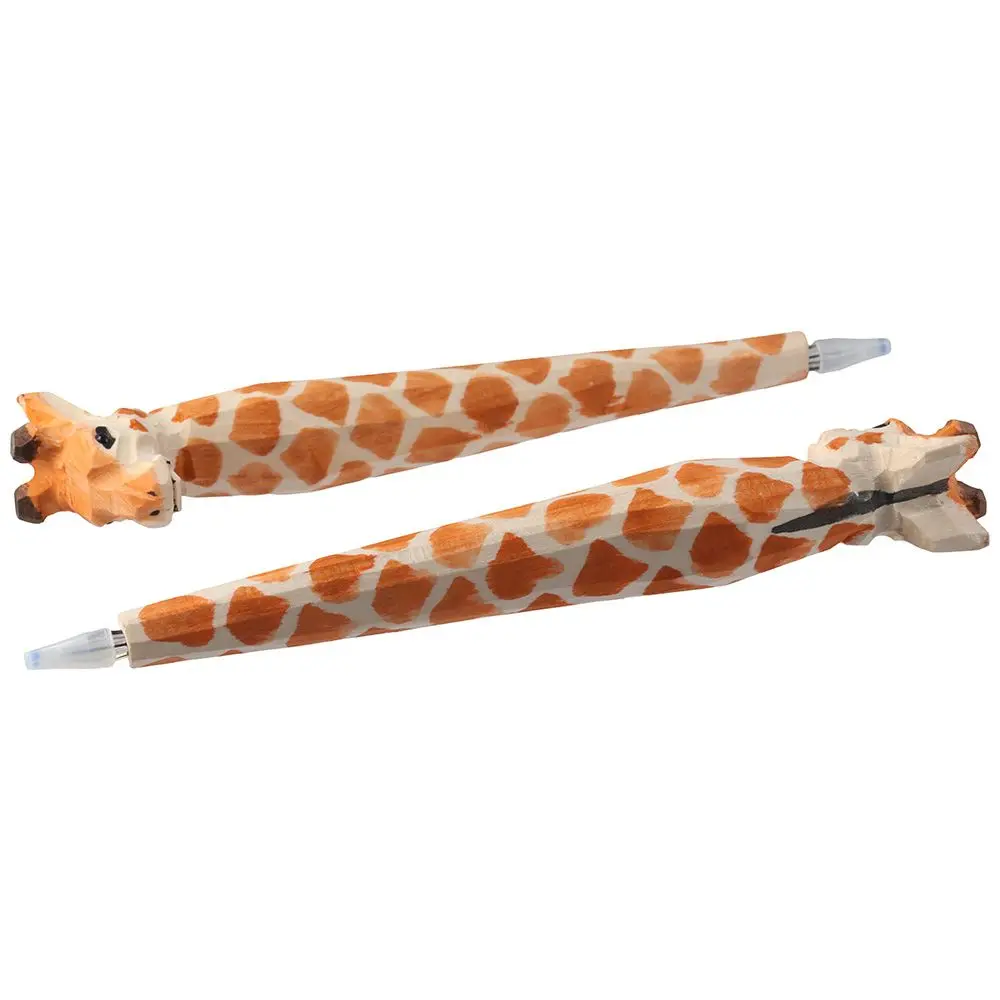 2Pcs 2Pcs Wood Black Ink Pens Giraffe Quick Dry Ink Pen Pens Office 
2Pcs 2Pcs Wood Black Ink Pens Giraffe Quick Dry Ink Pen Pens Office