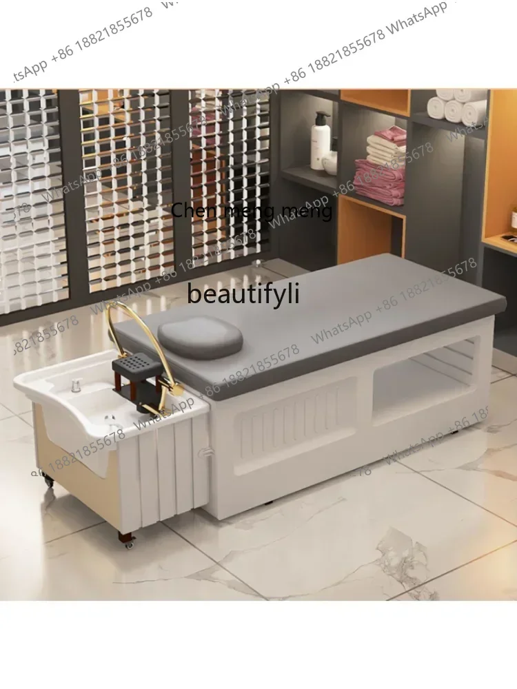 cc182l Head Therapy Shampoo Chair Water Circulation Fumigation Hair Saloon Dedicated Massage Integrated Push-Pull Facial Bed
cc182l Head Therapy Shampoo Chair Water Circulation Fumigation Hair Saloon Dedicated Massage Integrated Push-Pull Facial Bed