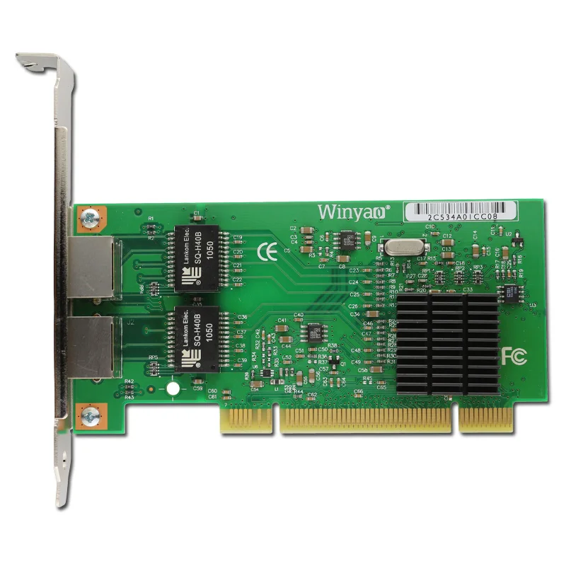 Сетевая карта PCI Gigabit Ethernet с двумя портами RJ45, сетевой адаптер 10/100/1000 МБ, серверный NIC, светодиодный сетевой контроллер для Intel 82546
Сетевая карта PCI Gigabit Ethernet с двумя портами RJ45, сетевой адаптер 10/100/1000 МБ, серверный NIC, светодиодный сетевой контроллер для Intel 82546