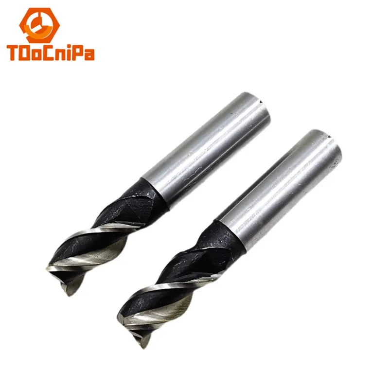 Five Rings of Super-Hard High-Speed Steel Milling Cutter Two Flute Three Flute Keyway Straight Shank White Steel End Mill Φ4-Φ20
Five Rings of Super-Hard High-Speed Steel Milling Cutter Two Flute Three Flute Keyway Straight Shank White Steel End Mill Φ4-Φ20