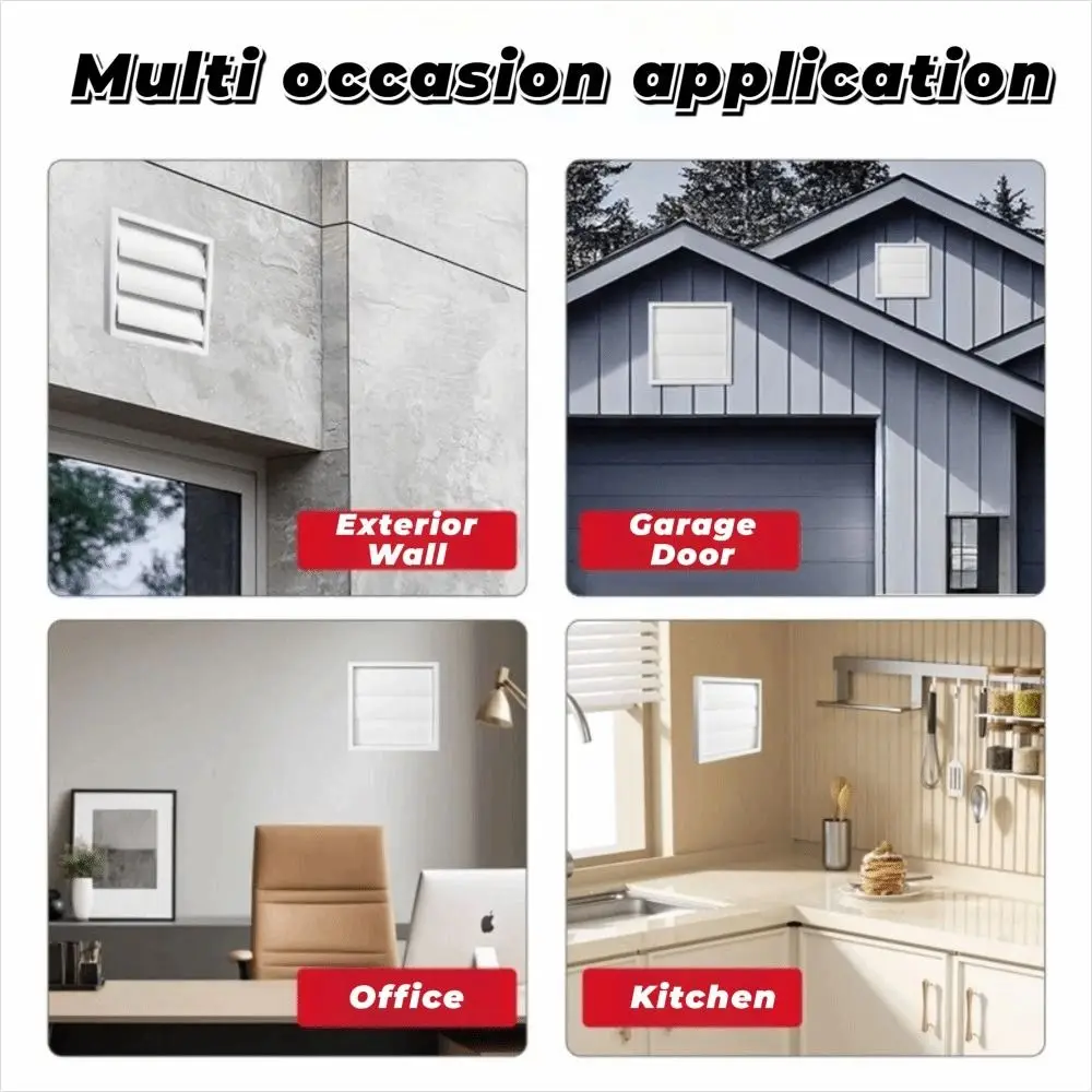 Вентиляционная решетка белого цвета с сеткой, односторонняя вытяжная вентиляционная решетка, пластиковый воздухоотвод для сушилки
Вентиляционная решетка белого цвета с сеткой, односторонняя вытяжная вентиляционная решетка, пластиковый воздухоотвод для сушилки