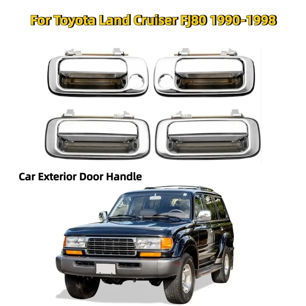 Chrome Car Exterior Door Handle For Toyota Land Cruiser FJ80 1990-1998 69240-60010 69230-60010 69210-60010 69220-60010
Chrome Car Exterior Door Handle For Toyota Land Cruiser FJ80 1990-1998 69240-60010 69230-60010 69210-60010 69220-60010