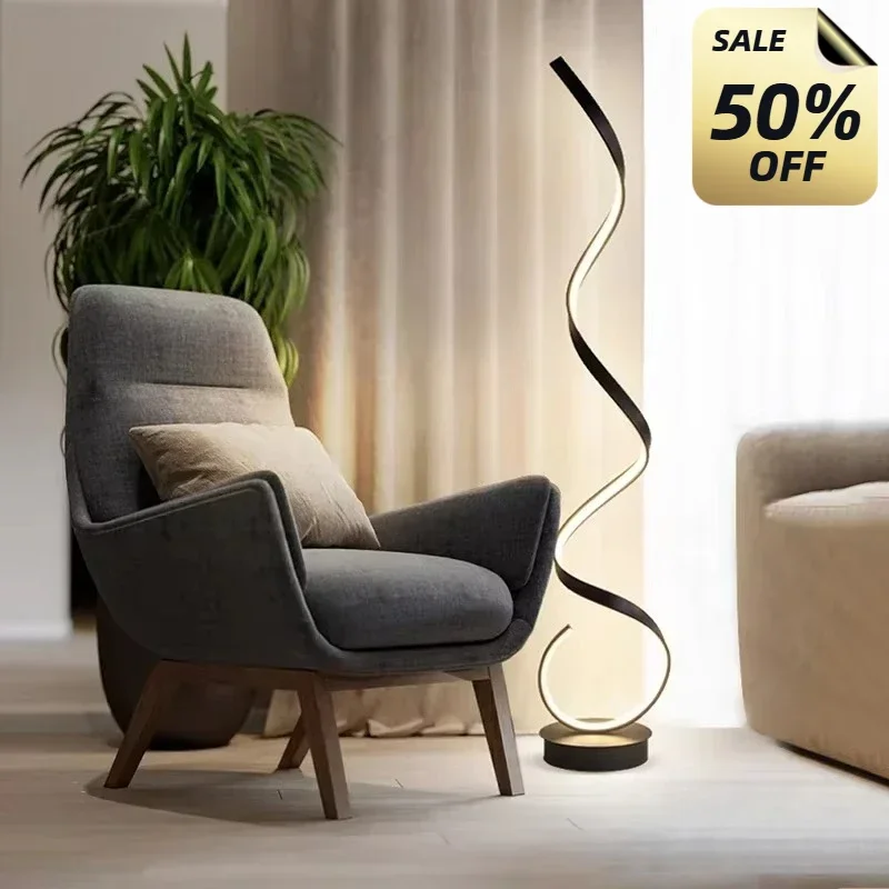2025 Floor Lamp Nordic Modern Full Spectrum Eye Protection Spiral Personalized Design Atmosphere Lighting for Homestays
2025 Floor Lamp Nordic Modern Full Spectrum Eye Protection Spiral Personalized Design Atmosphere Lighting for Homestays