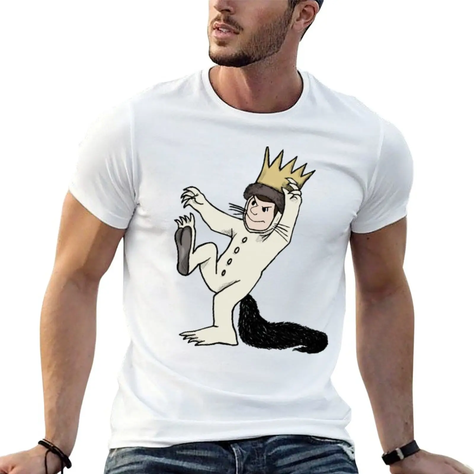 Max, Where the wild things are T-Shirt t shirt for man t shirt man designer cotton t shirts high quality T-shirt
Max, Where the wild things are T-Shirt t shirt for man t shirt man designer cotton t shirts high quality T-shirt