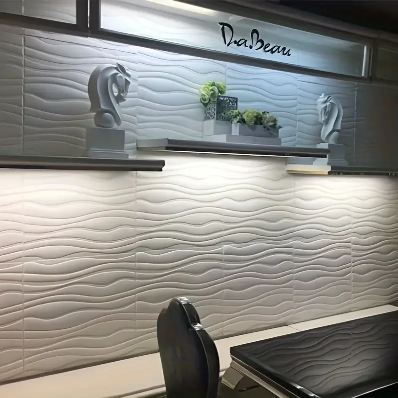 35X35cm 3D wave pattern wallpaper self-adhesive wall sticker bedroom mildew-proof and moisture-proof wallpaper home decoration
35X35cm 3D wave pattern wallpaper self-adhesive wall sticker bedroom mildew-proof and moisture-proof wallpaper home decoration
