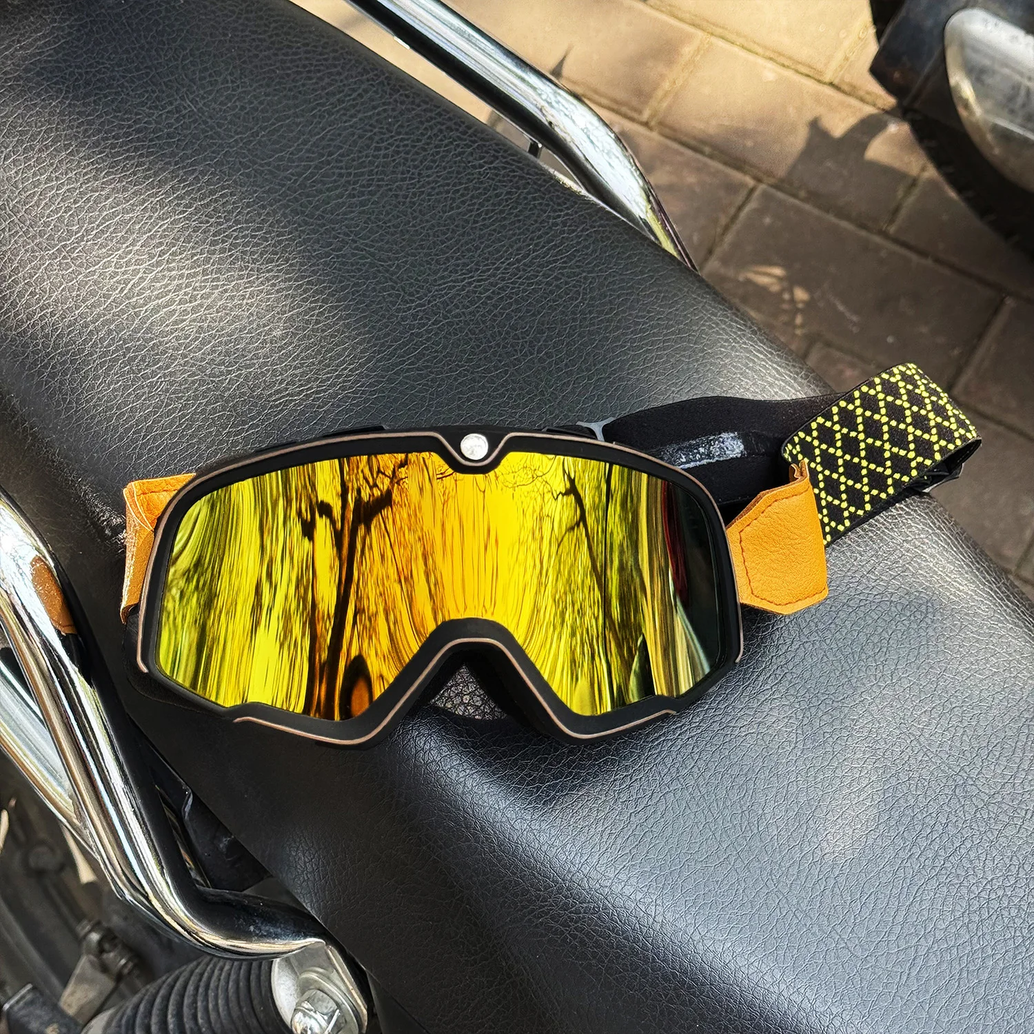 Cafe Racing Glasses Men's Riding Outdoor Windproof Protective Retro Goggles Scooter Sunglasses Helmet Accessories
Cafe Racing Glasses Men's Riding Outdoor Windproof Protective Retro Goggles Scooter Sunglasses Helmet Accessories