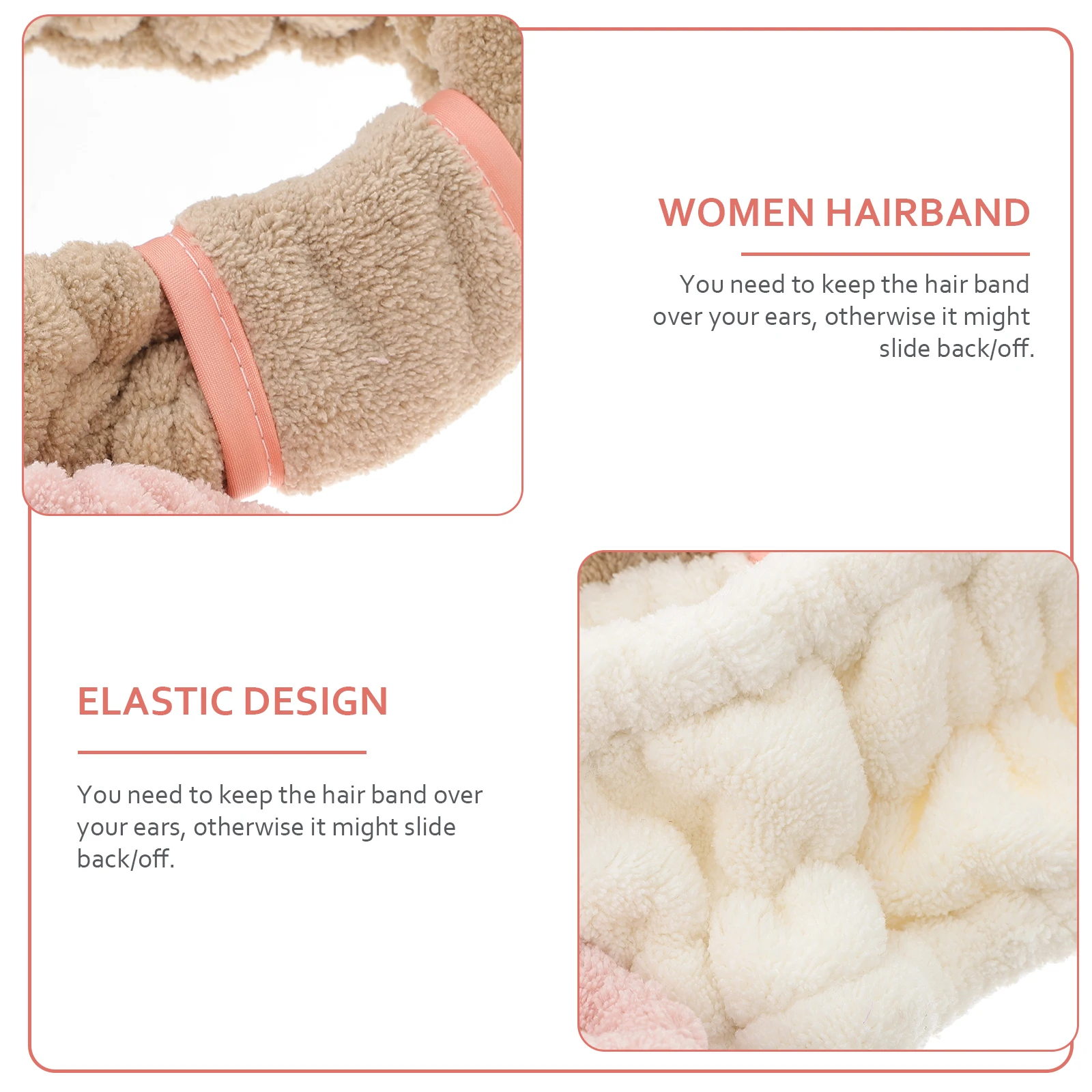 3 Pcs Coral Fleece Headbands Women Hair Bands Breathable Comfortable For Yoga Shower Spa Makeup Bowknot Elastic Design
3 Pcs Coral Fleece Headbands Women Hair Bands Breathable Comfortable For Yoga Shower Spa Makeup Bowknot Elastic Design