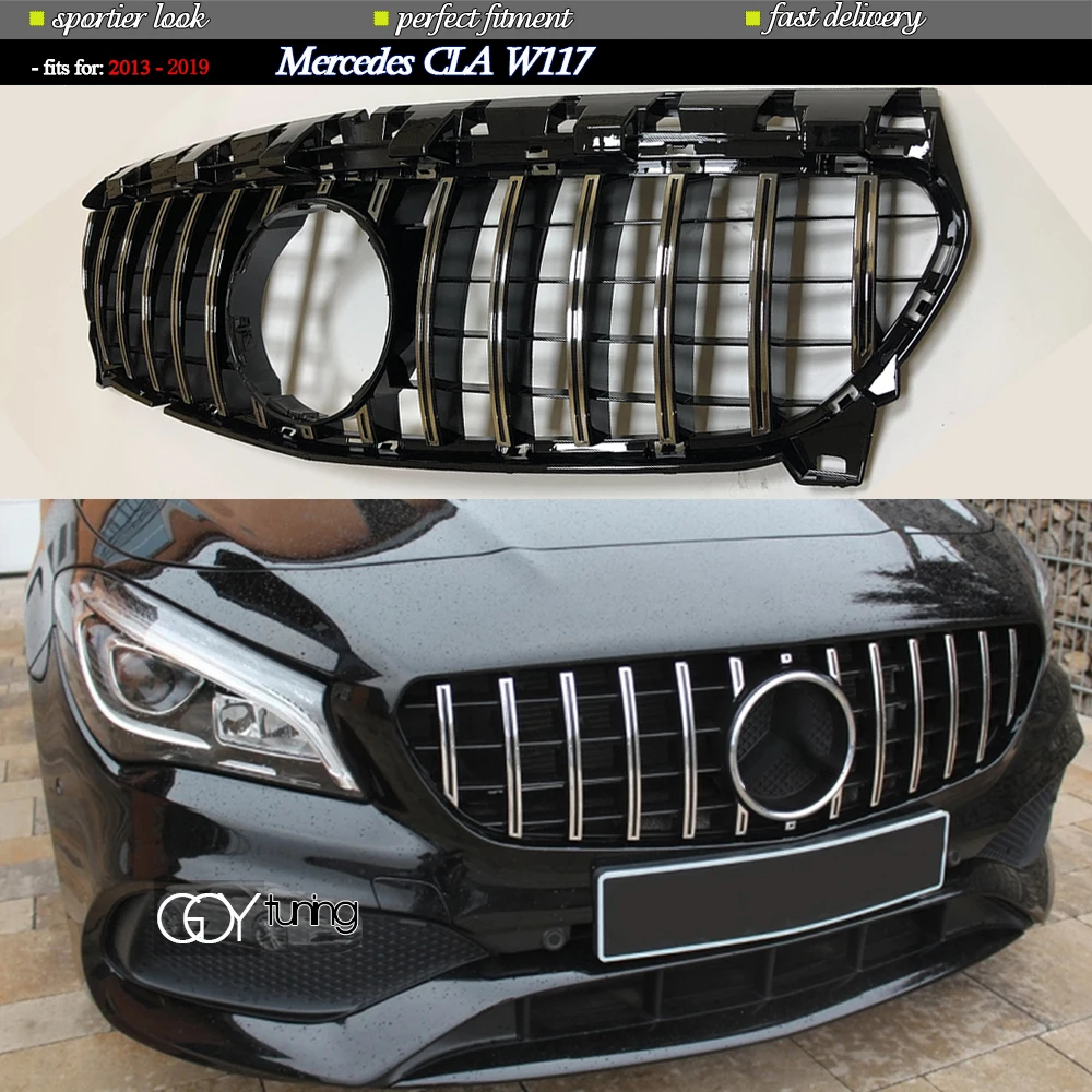 Черно-серебряный сменный передний бампер GTR решетка подходит для Mercedes CLA Class W117 C117 Coupe X117 съемный тормоз 2013 - 2018
Черно-серебряный сменный передний бампер GTR решетка подходит для Mercedes CLA Class W117 C117 Coupe X117 съемный тормоз 2013 - 2018