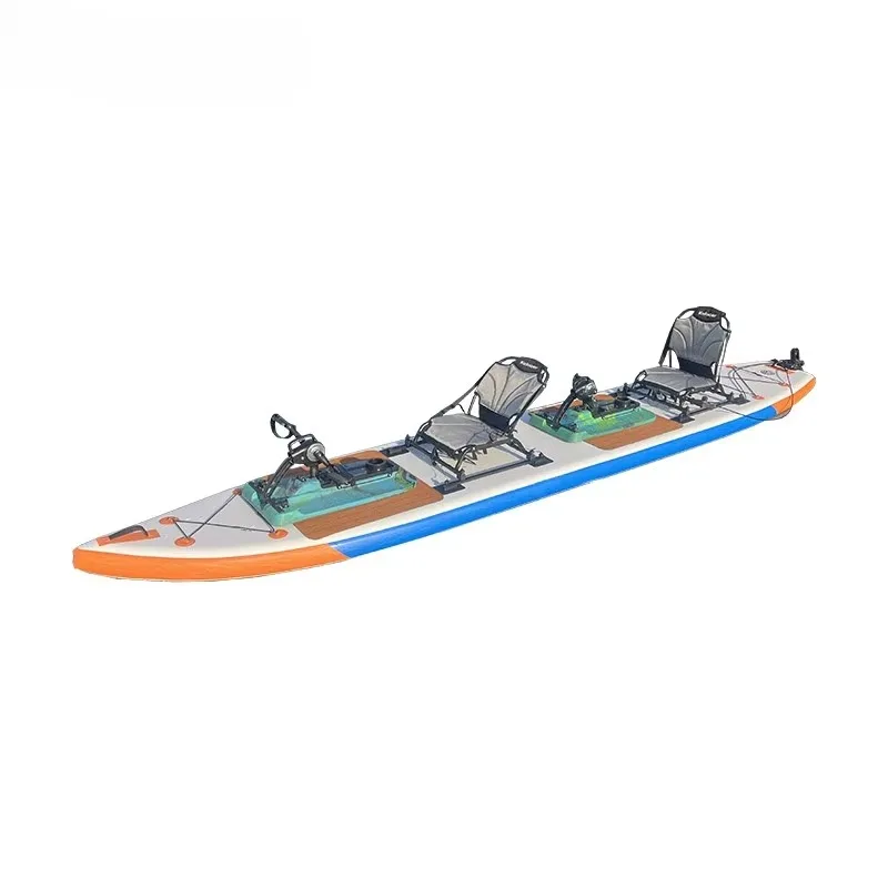 Outdoor Inflatable PVC Pedal Paddle Boat with 300kg Capacity for 2 Paddlers 1-Year Warranty
Outdoor Inflatable PVC Pedal Paddle Boat with 300kg Capacity for 2 Paddlers 1-Year Warranty