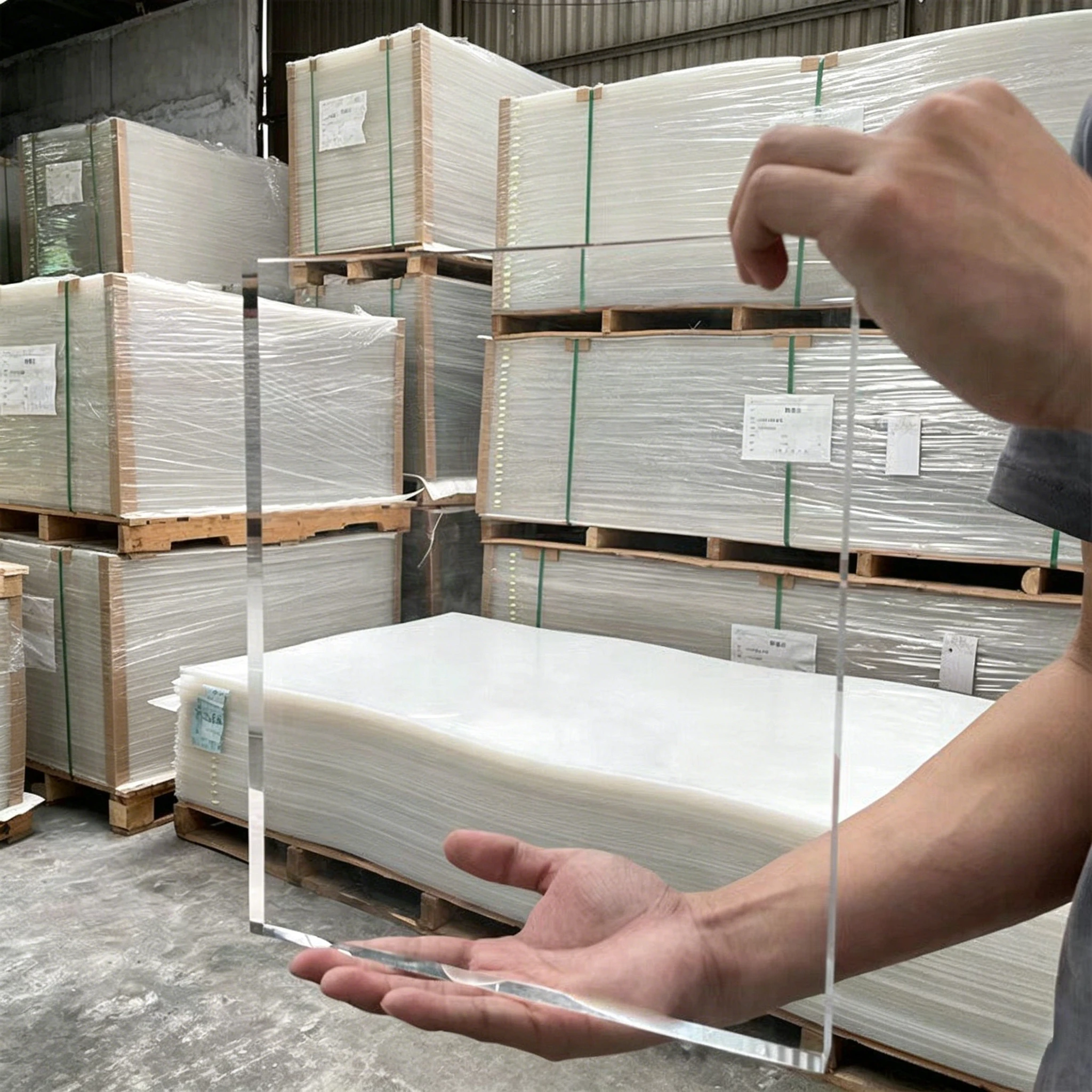 High Transparency 1-20mm Acrylic Plates for DIY Projects Custom Plexiglass Sheet