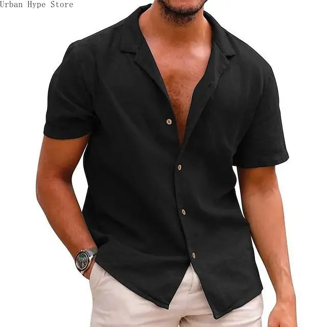 2026 Men's Shirt Button Camping Collar Shirt Short Sleeve Lapel Outdoor Street Shirt
2026 Men's Shirt Button Camping Collar Shirt Short Sleeve Lapel Outdoor Street Shirt