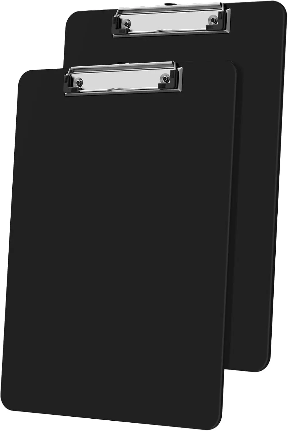 Plastic Clipboards 2 Pack A4 Black Clip Board for Classroom Students with Low Profile Clip Office School Supply
Plastic Clipboards 2 Pack A4 Black Clip Board for Classroom Students with Low Profile Clip Office School Supply