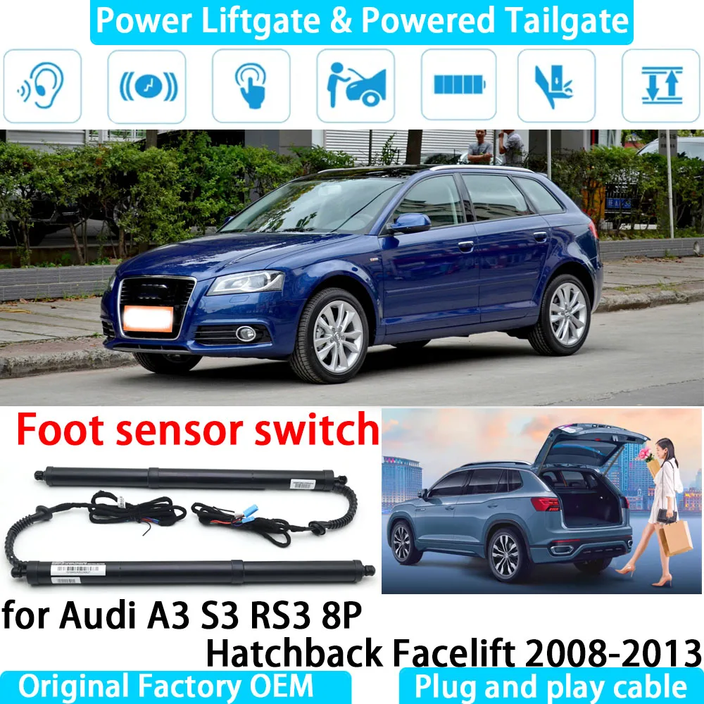 for Audi A3 S3 RS3 8P Hatchback Facelift Automatic Electric Power Liftgate Powered Tailgate Strut Tail Gate Lift System
for Audi A3 S3 RS3 8P Hatchback Facelift Automatic Electric Power Liftgate Powered Tailgate Strut Tail Gate Lift System