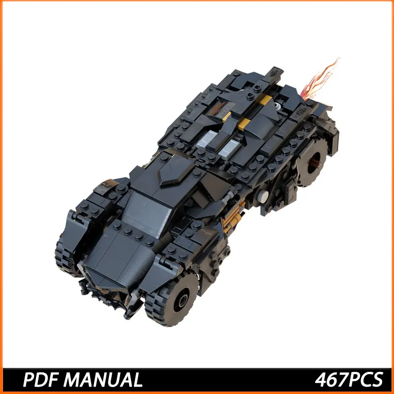 MOC Building Block Batmobile Model Black Supercar Hero's Car Armored Vehicle DIY Assembly Bricks Toys Birthday Gifts Present
MOC Building Block Batmobile Model Black Supercar Hero's Car Armored Vehicle DIY Assembly Bricks Toys Birthday Gifts Present