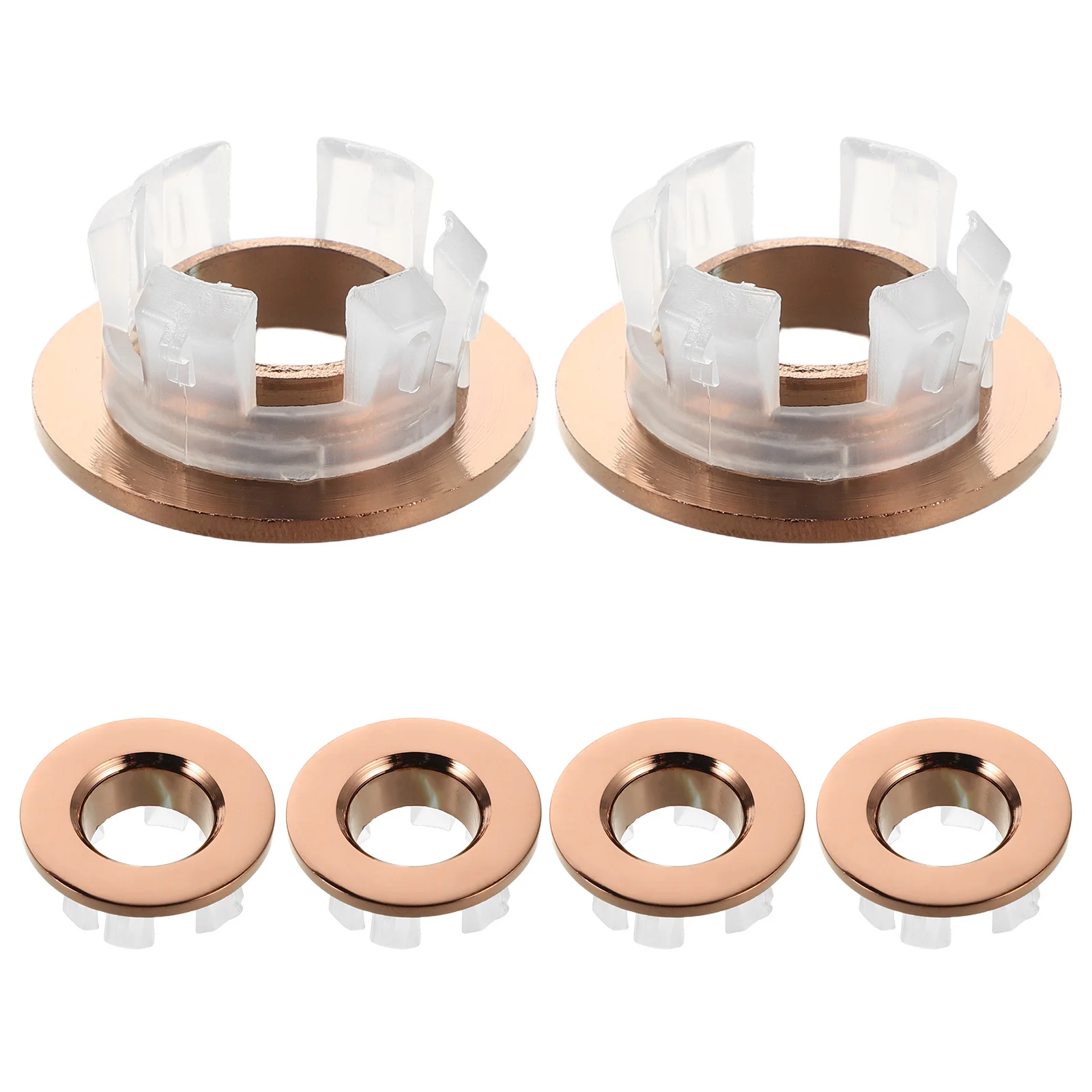 6Pcs Sink Overflow Ring Cover Decorative Universal Hole Insert Cap Leakproof for Washbasin Bathroom Kitchen 23-25Mm Drain
6Pcs Sink Overflow Ring Cover Decorative Universal Hole Insert Cap Leakproof for Washbasin Bathroom Kitchen 23-25Mm Drain