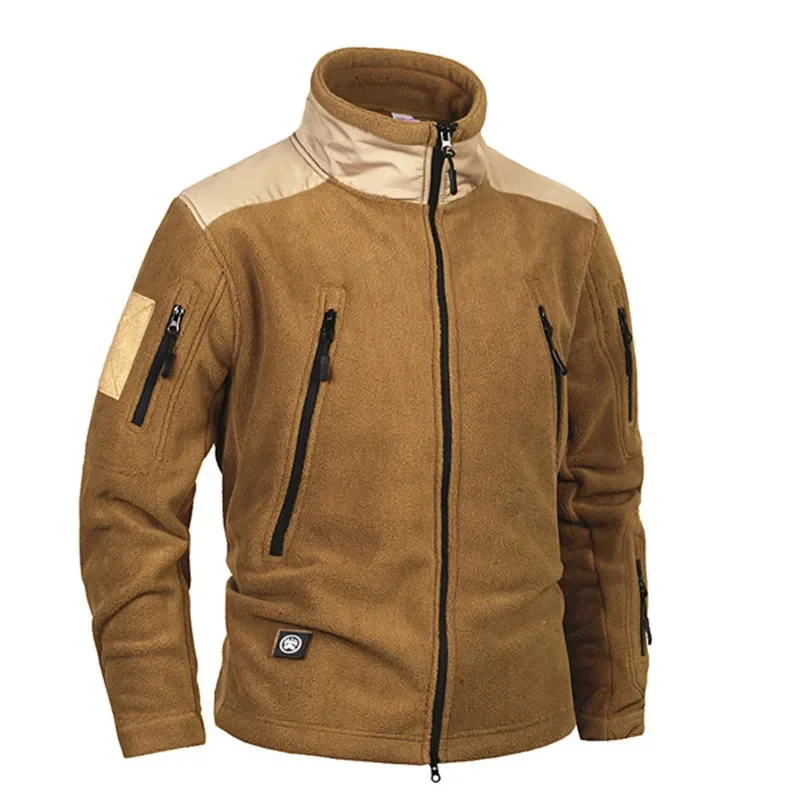 Tactical Men Spring Thermal Fleece Coats Winter Combat Training Clothes Outdoor Camping Climbing Hiking Fishing Hunting Jackets
Tactical Men Spring Thermal Fleece Coats Winter Combat Training Clothes Outdoor Camping Climbing Hiking Fishing Hunting Jackets
