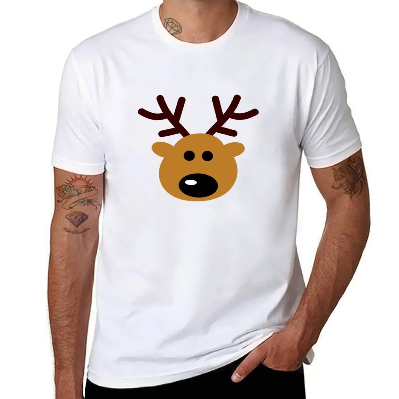 Reindeer T-Shirt t shirts for man pack white t shirts for man cotton funny T-Shirt
Reindeer T-Shirt t shirts for man pack white t shirts for man cotton funny T-Shirt
