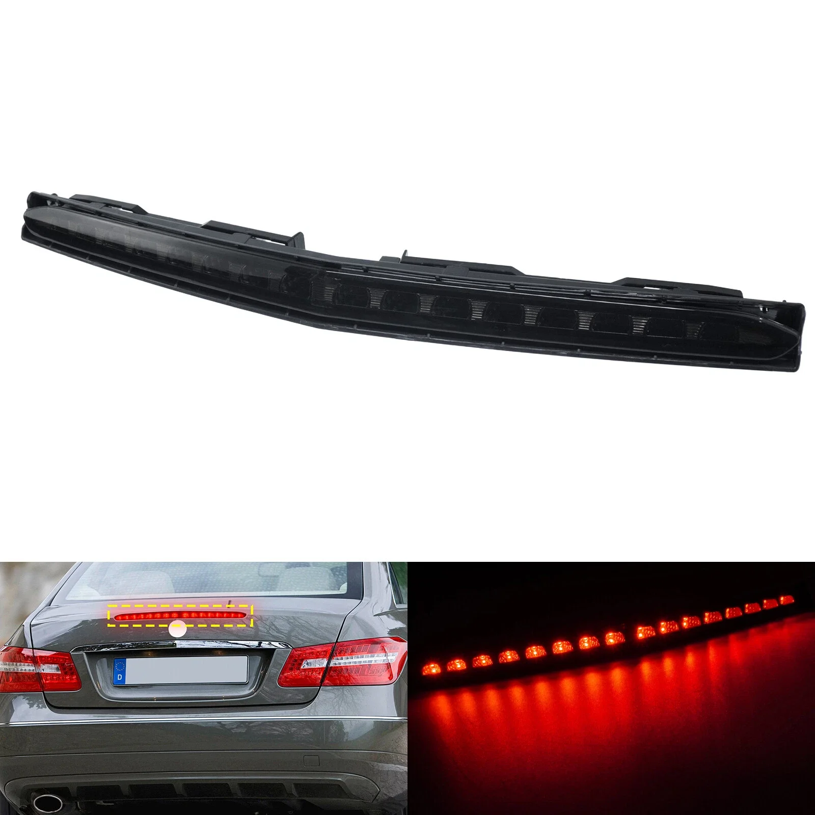 Красный/черный автомобильный стоп-сигнал с высоким креплением, замена 2078200156 2078200066, третий стоп-сигнал для Benz C207 A207 E-Class 2009-2017
Красный/черный автомобильный стоп-сигнал с высоким креплением, замена 2078200156 2078200066, третий стоп-сигнал для Benz C207 A207 E-Class 2009-2017