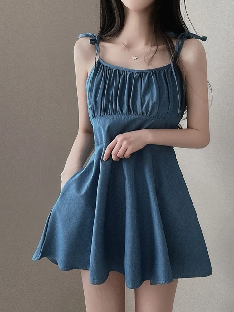 Summer Vintage Folded Slim A-Line Dr Women's Strapl ort Skirt High Waist Knot High Waist Korean Sle Dr
Summer Vintage Folded Slim A-Line Dr Women's Strapl ort Skirt High Waist Knot High Waist Korean Sle Dr