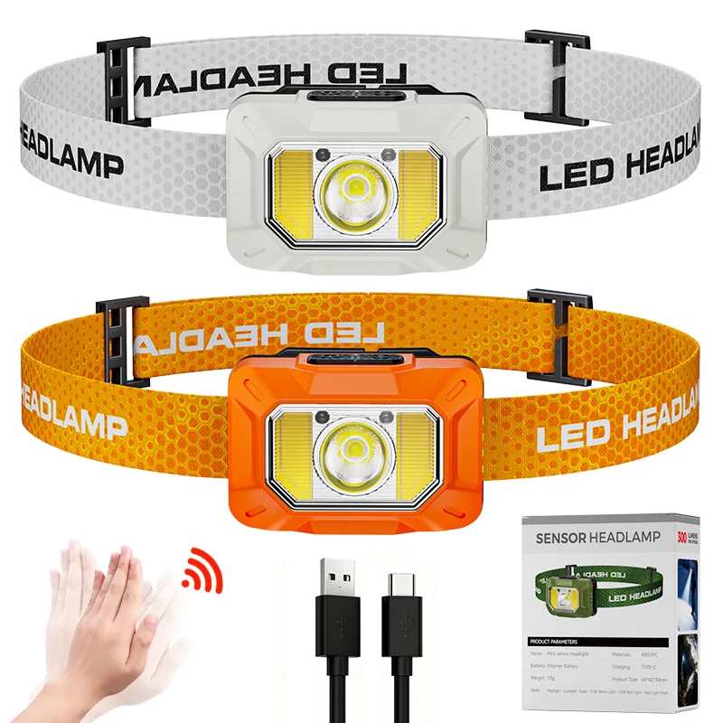 Headlight Fishing Head Mounted Lighting Outdoor Lightweight Lighting 1200 Mah Intelligent Sensing Electric Display
Headlight Fishing Head Mounted Lighting Outdoor Lightweight Lighting 1200 Mah Intelligent Sensing Electric Display