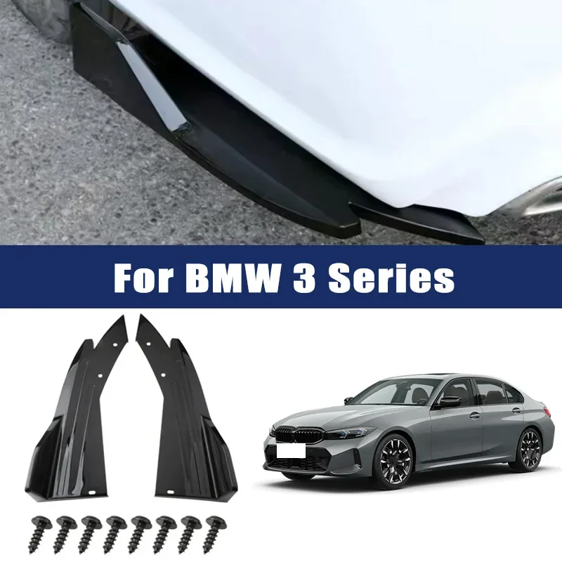 2pcs Car Rear Bumper Spoiler Lip Carbon Fiber Wing Trim Anti-crash Diffuser Side Skirt Wrap Angle Splitter For BMW 3 Series
2pcs Car Rear Bumper Spoiler Lip Carbon Fiber Wing Trim Anti-crash Diffuser Side Skirt Wrap Angle Splitter For BMW 3 Series