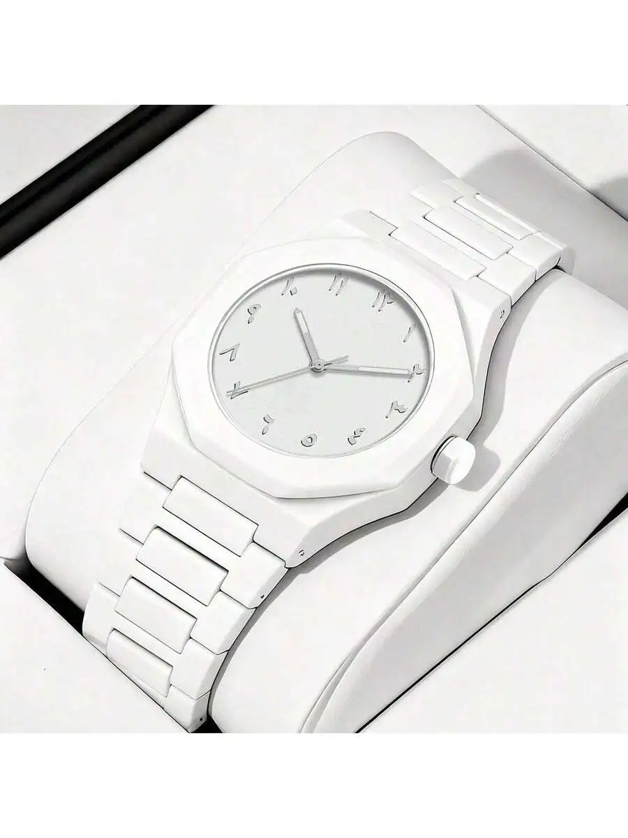 SOKI SOKI Unisex White Rubber Strap Quartz Watch, Sports & Casual Style, Novel Design, Adjustable Strap, Round Dial With
SOKI SOKI Unisex White Rubber Strap Quartz Watch, Sports & Casual Style, Novel Design, Adjustable Strap, Round Dial With
