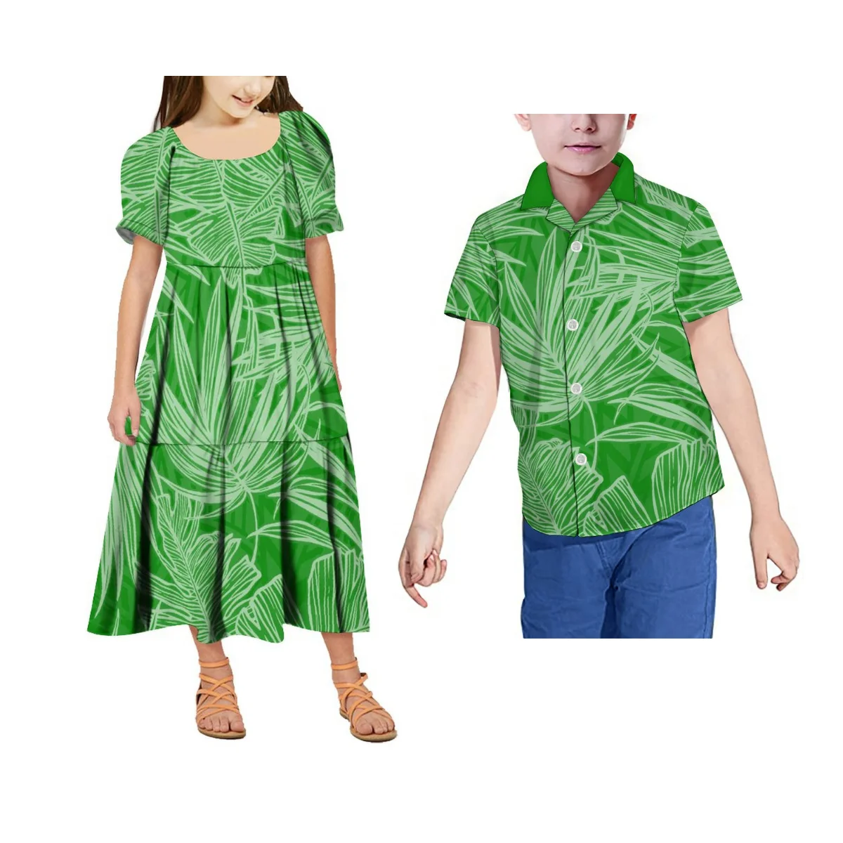 Polynesian Girl Dress Bubble Sleeve Samoa Boys Shirt Casual Daily Hawaii Kids Shirt And Dress Set Matching
Polynesian Girl Dress Bubble Sleeve Samoa Boys Shirt Casual Daily Hawaii Kids Shirt And Dress Set Matching