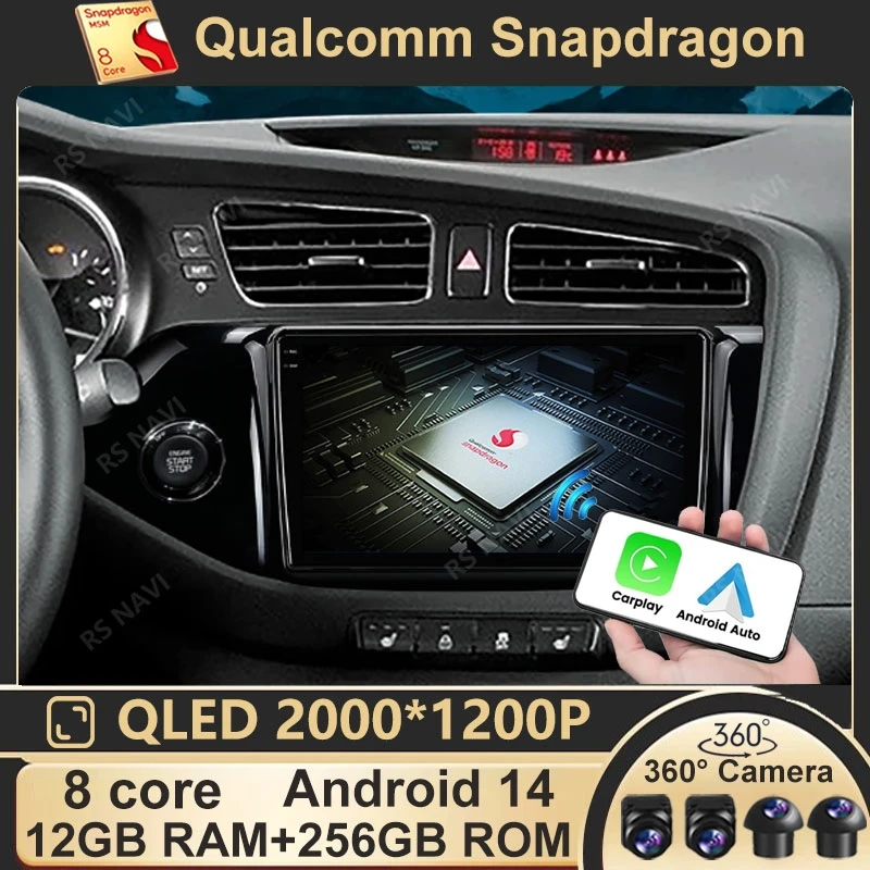 Android 14 Car Radio Multimidia Video Player for Kia Ceed Cee'd 2 JD 2012-2018 Navigation GPS Carplay Audio Head Unit 2 Din 4G
Android 14 Car Radio Multimidia Video Player for Kia Ceed Cee'd 2 JD 2012-2018 Navigation GPS Carplay Audio Head Unit 2 Din 4G