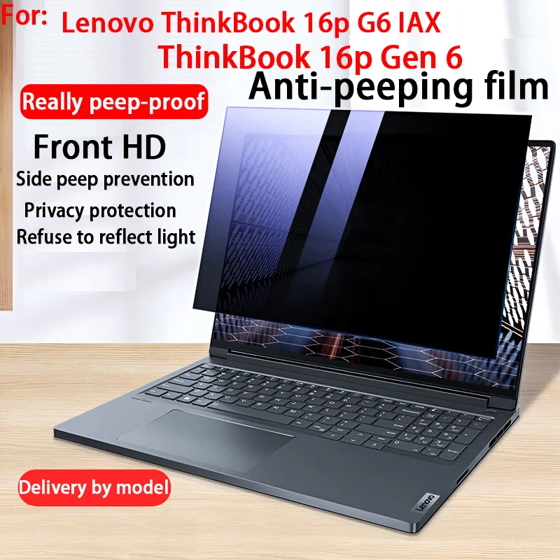 For Lenovo ThinkBook 16p G6 IAX Anti-peeping Film ThinkBook 16P Gen6 5Notebook Accessories Anti-side-looking Privacy Screen Film
For Lenovo ThinkBook 16p G6 IAX Anti-peeping Film ThinkBook 16P Gen6 5Notebook Accessories Anti-side-looking Privacy Screen Film