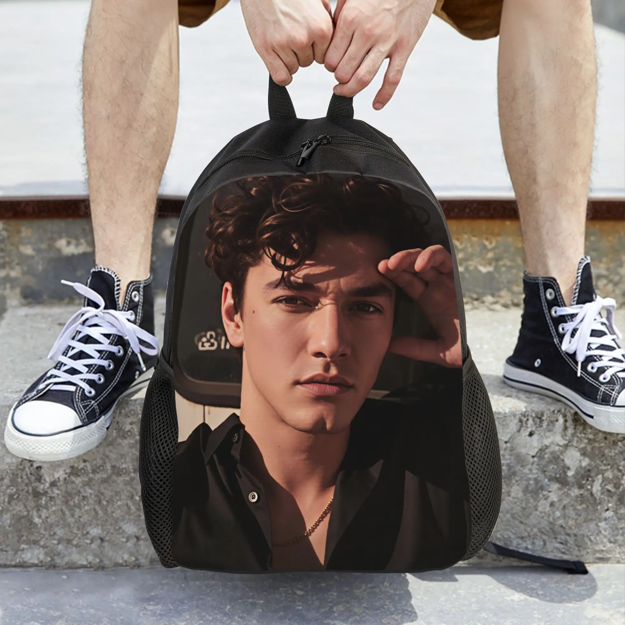 Garrett Graham Backpack Boy Off-Campus Pattern Backpacks Polyester Elegant High School Bags Workout High Quality Rucksack
Garrett Graham Backpack Boy Off-Campus Pattern Backpacks Polyester Elegant High School Bags Workout High Quality Rucksack