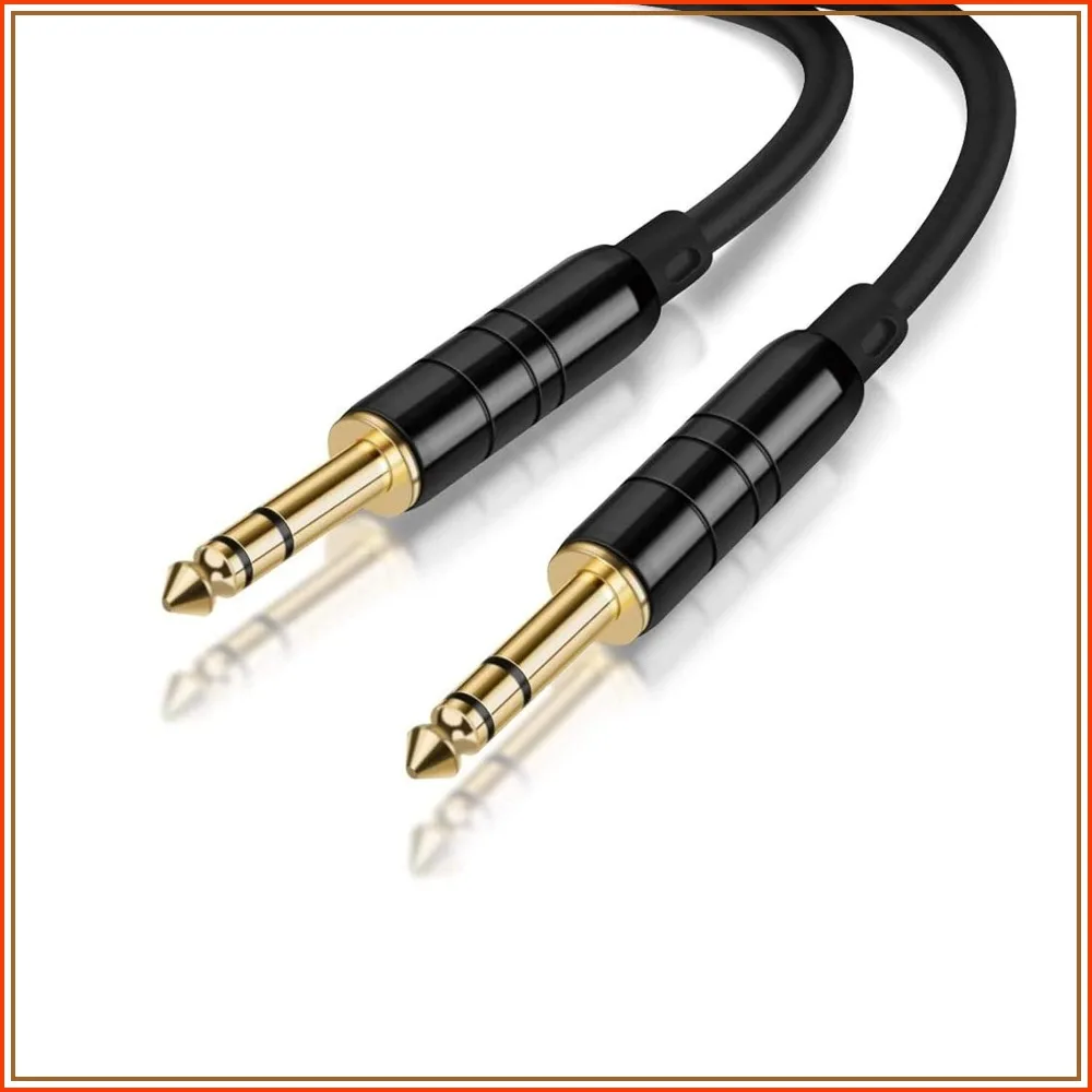 Pro Grade 1/4'' TRS Instrument Cable 33FT*2, Balanced Stereo Audio Cord for Bass, Keyboard, AMP, Speaker, Mixer, Studio Monitors
Pro Grade 1/4'' TRS Instrument Cable 33FT*2, Balanced Stereo Audio Cord for Bass, Keyboard, AMP, Speaker, Mixer, Studio Monitors