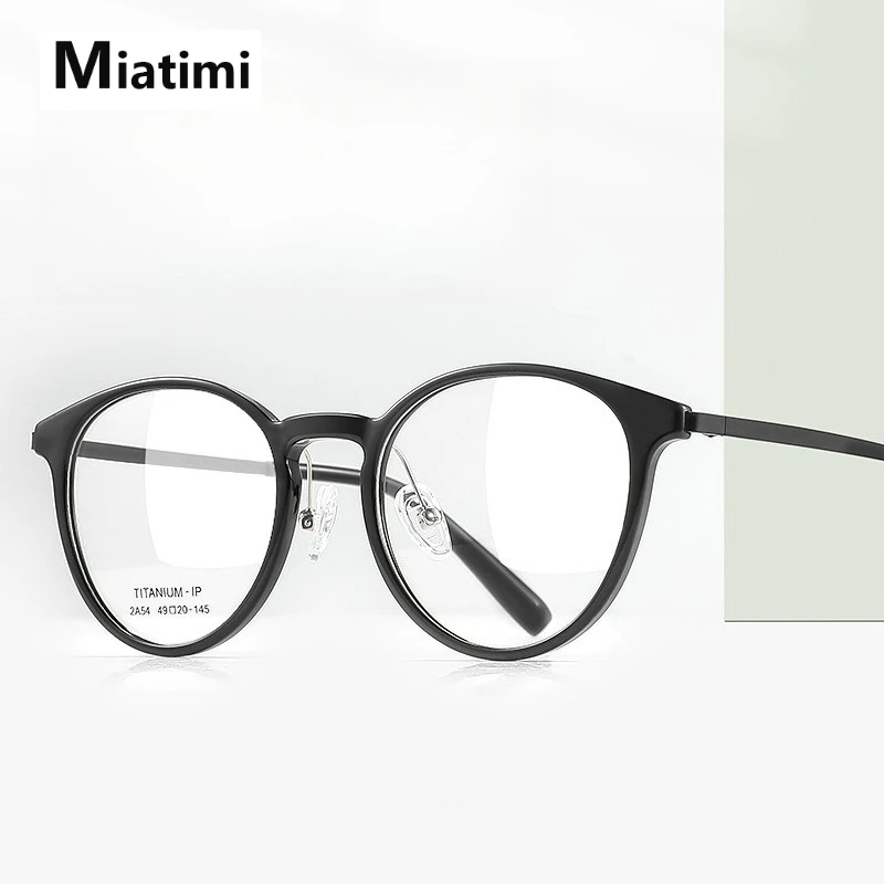 2026 Fashion Round Glasses frame Men Women Retro Luxury Pure Titanium Acetate Optical Eyeglasses Frames Spectacles eyewear
2026 Fashion Round Glasses frame Men Women Retro Luxury Pure Titanium Acetate Optical Eyeglasses Frames Spectacles eyewear
