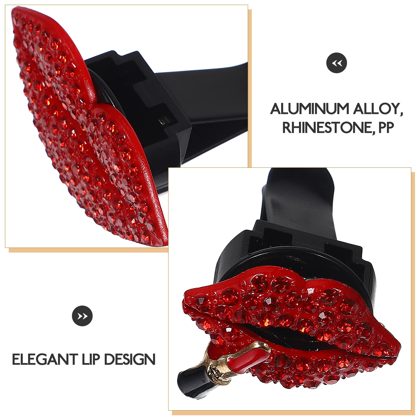 2pcs Lipstick Scented Clips for Car Air Vent Decorative Rhinestone Women Bling Car Accessories Aromatherapy Red
2pcs Lipstick Scented Clips for Car Air Vent Decorative Rhinestone Women Bling Car Accessories Aromatherapy Red