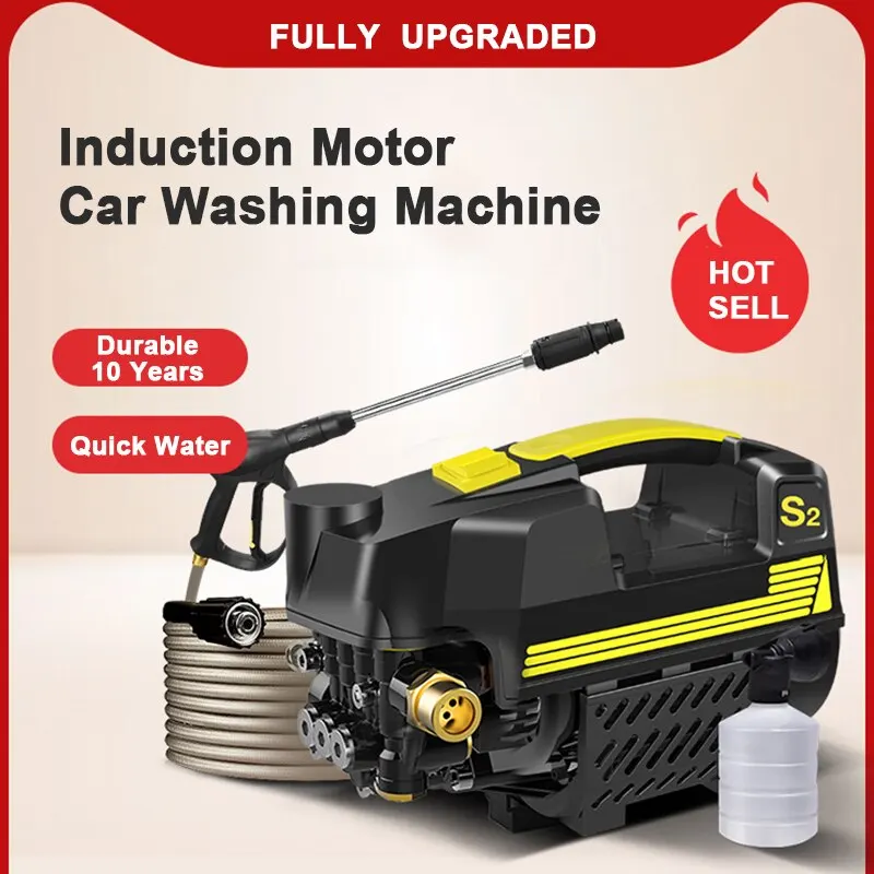 750W High Pressure Cleaner Snow Foam Water Gun Home Brush Wash Pump Portable Garden Watering Hose Nozzle Sprinkler 220V
750W High Pressure Cleaner Snow Foam Water Gun Home Brush Wash Pump Portable Garden Watering Hose Nozzle Sprinkler 220V