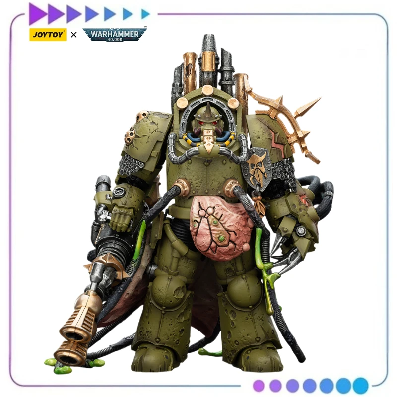 【Предпродажа】JOYTOY Warhammer 40K Death Guard Lord of Virulence с Power Fist and Twin Plague Spewer 1/18 Фигурка Модель
【Предпродажа】JOYTOY Warhammer 40K Death Guard Lord of Virulence с Power Fist and Twin Plague Spewer 1/18 Фигурка Модель