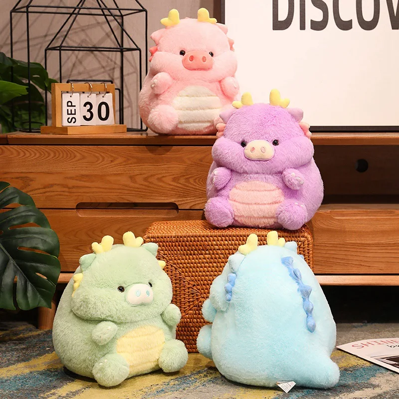30cm Funny Creative Soft Stuffed Dragon Dolls Cosplay Pig Plush Animals Colorful Pig Peluche Baby Kids Appease Birthday Gift
30cm Funny Creative Soft Stuffed Dragon Dolls Cosplay Pig Plush Animals Colorful Pig Peluche Baby Kids Appease Birthday Gift