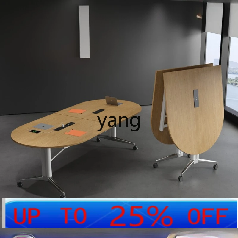 LMMfolding conference table simple modern removable retractable desk oversized negotiation round table
LMMfolding conference table simple modern removable retractable desk oversized negotiation round table