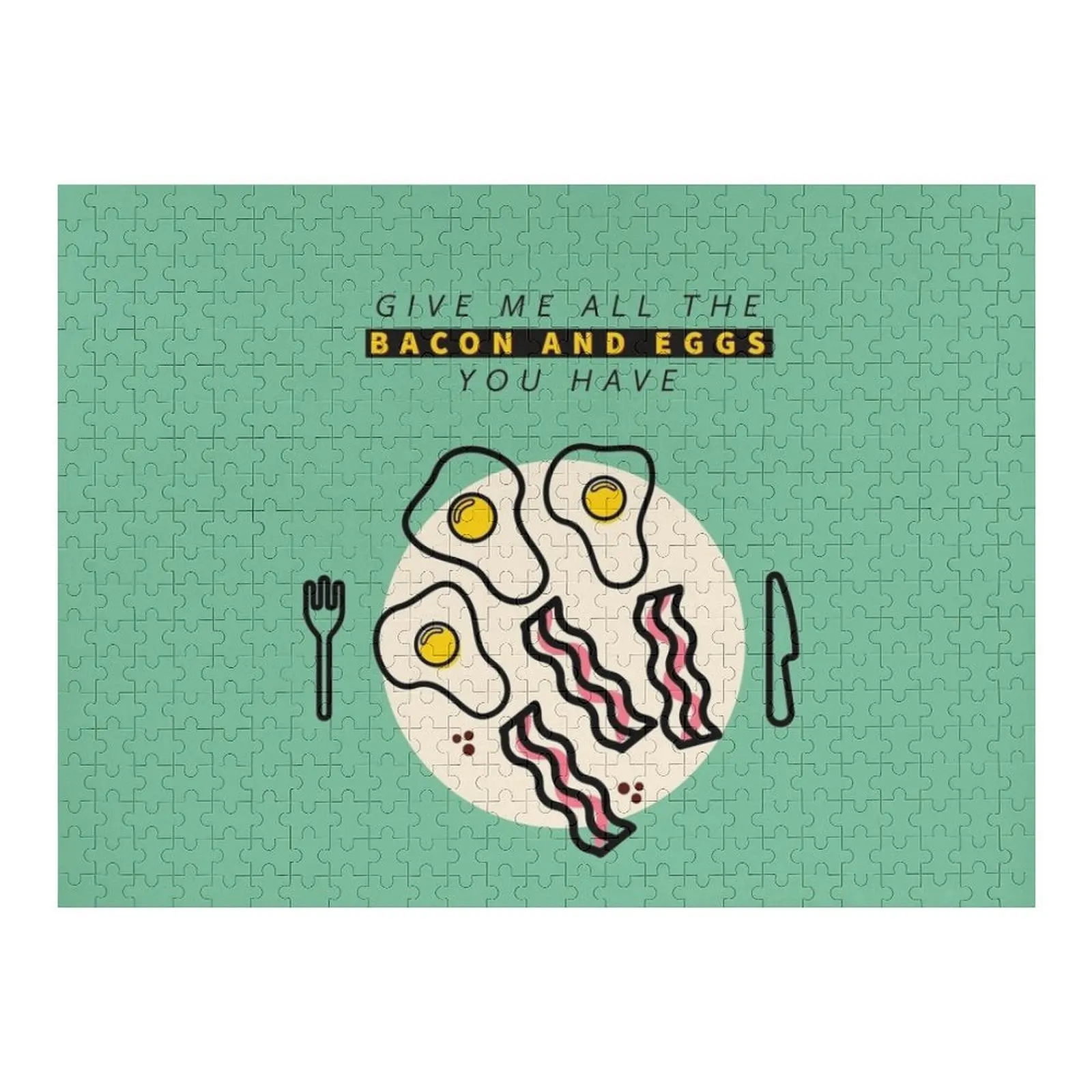 Give Me All the Bacon and Eggs You Have Jigsaw Puzzle Wood Photo Personalized Wood Animals Animal Puzzle
Give Me All the Bacon and Eggs You Have Jigsaw Puzzle Wood Photo Personalized Wood Animals Animal Puzzle