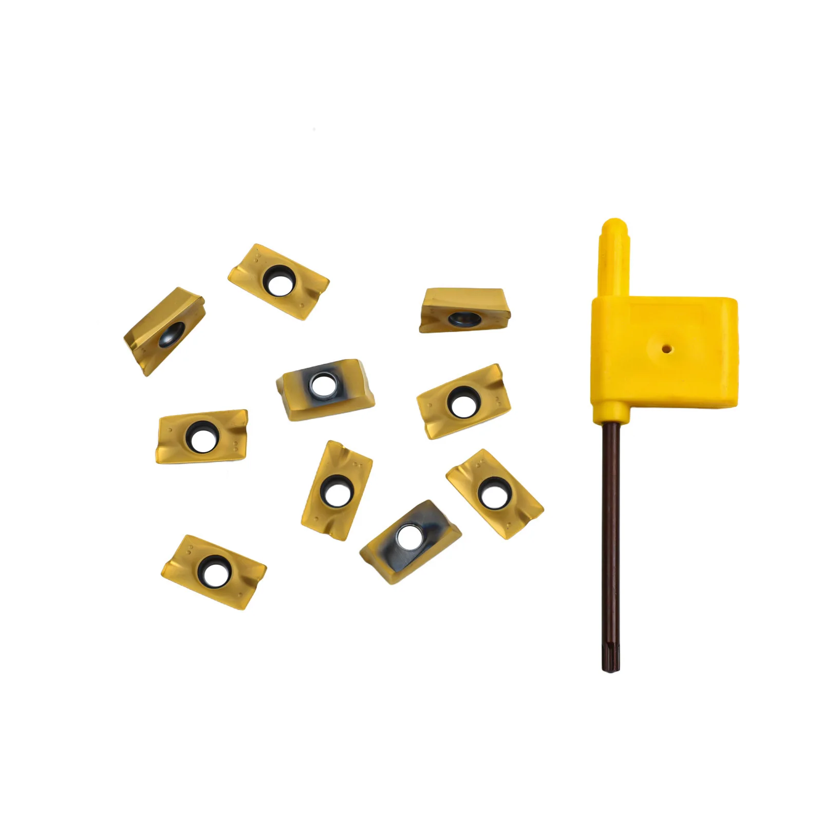 MT2FMB22M10 Arbor 400R Face End Mill Cutter with 10 APMT1604 Carbide Inserts for CNC Milling and Heavy Cutting
MT2FMB22M10 Arbor 400R Face End Mill Cutter with 10 APMT1604 Carbide Inserts for CNC Milling and Heavy Cutting