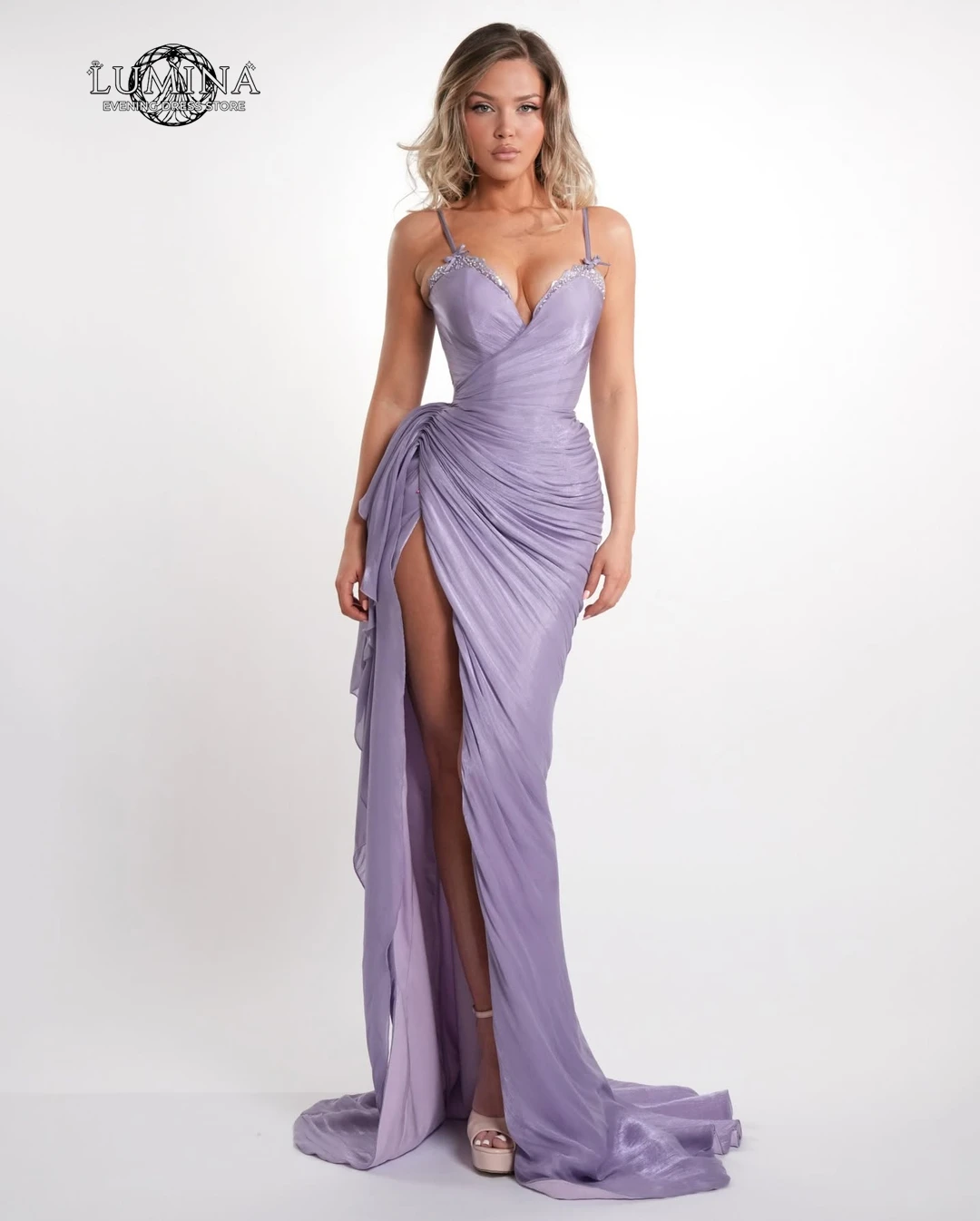 Lumina Long Elegant Evening Party Dresses for Special Occasions Custom Made V-neck Bridesmaid Dresses Wedding Luxury Sling Dress
Lumina Long Elegant Evening Party Dresses for Special Occasions Custom Made V-neck Bridesmaid Dresses Wedding Luxury Sling Dress